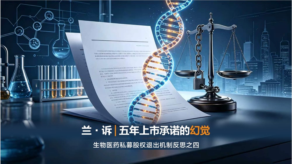 兰·诉｜五年上市承诺的幻觉——生物医药私募股权退出机制反思之四